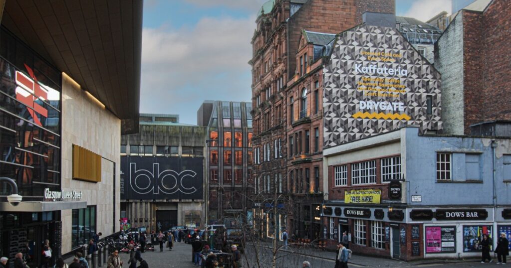 buying property in glasgow - queens street glasgow